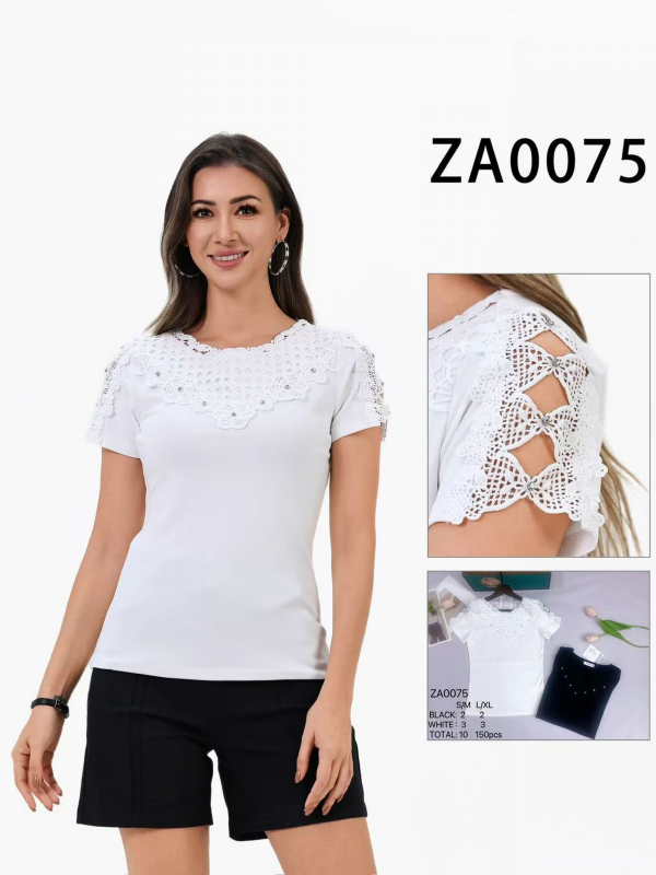 Bluzki damskie Roz S/M-L/XL , Mix Kolor Paczka 10 szt 1